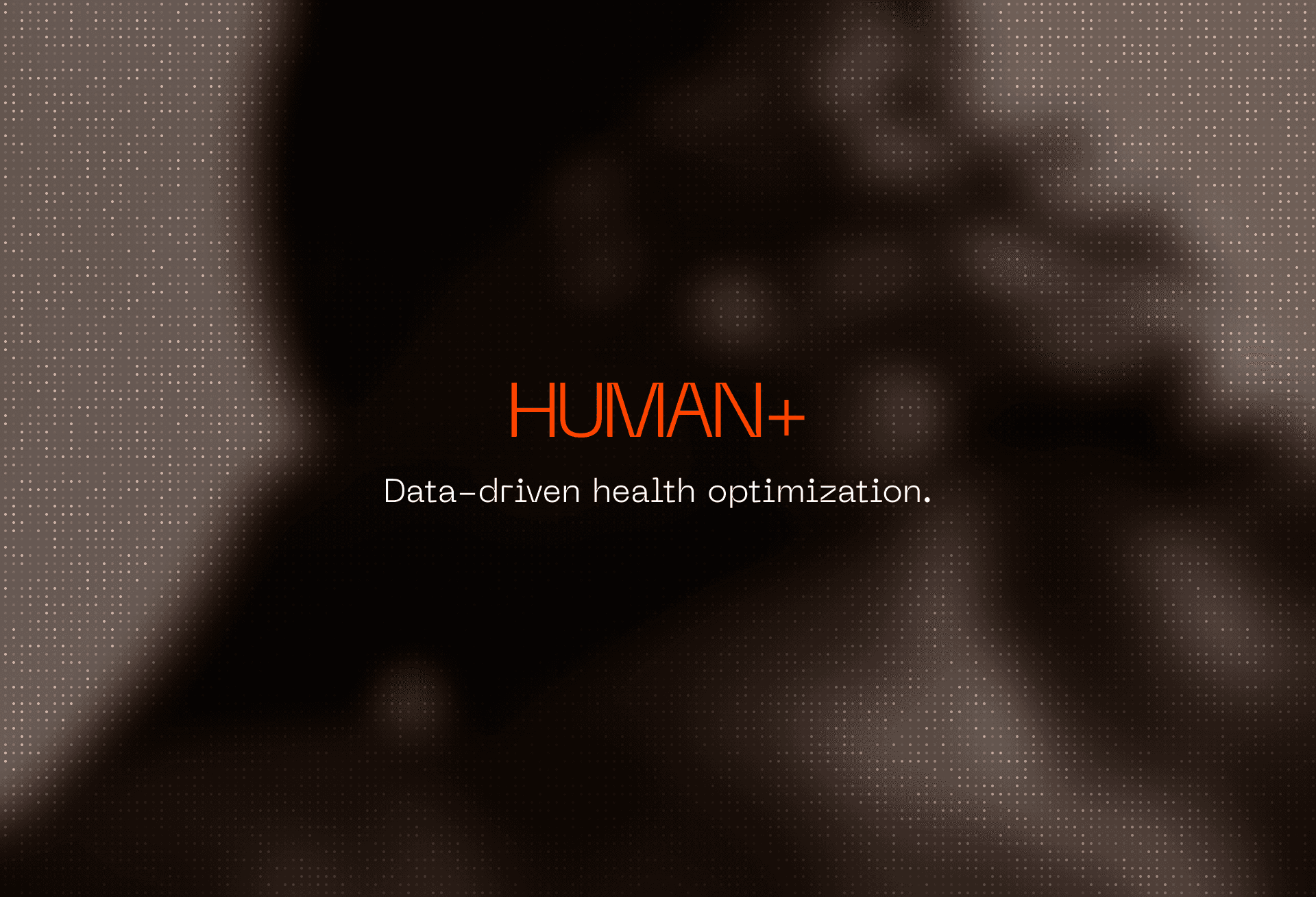 HUMAN+ Identity: The identity and social system behind a biohacking brand.