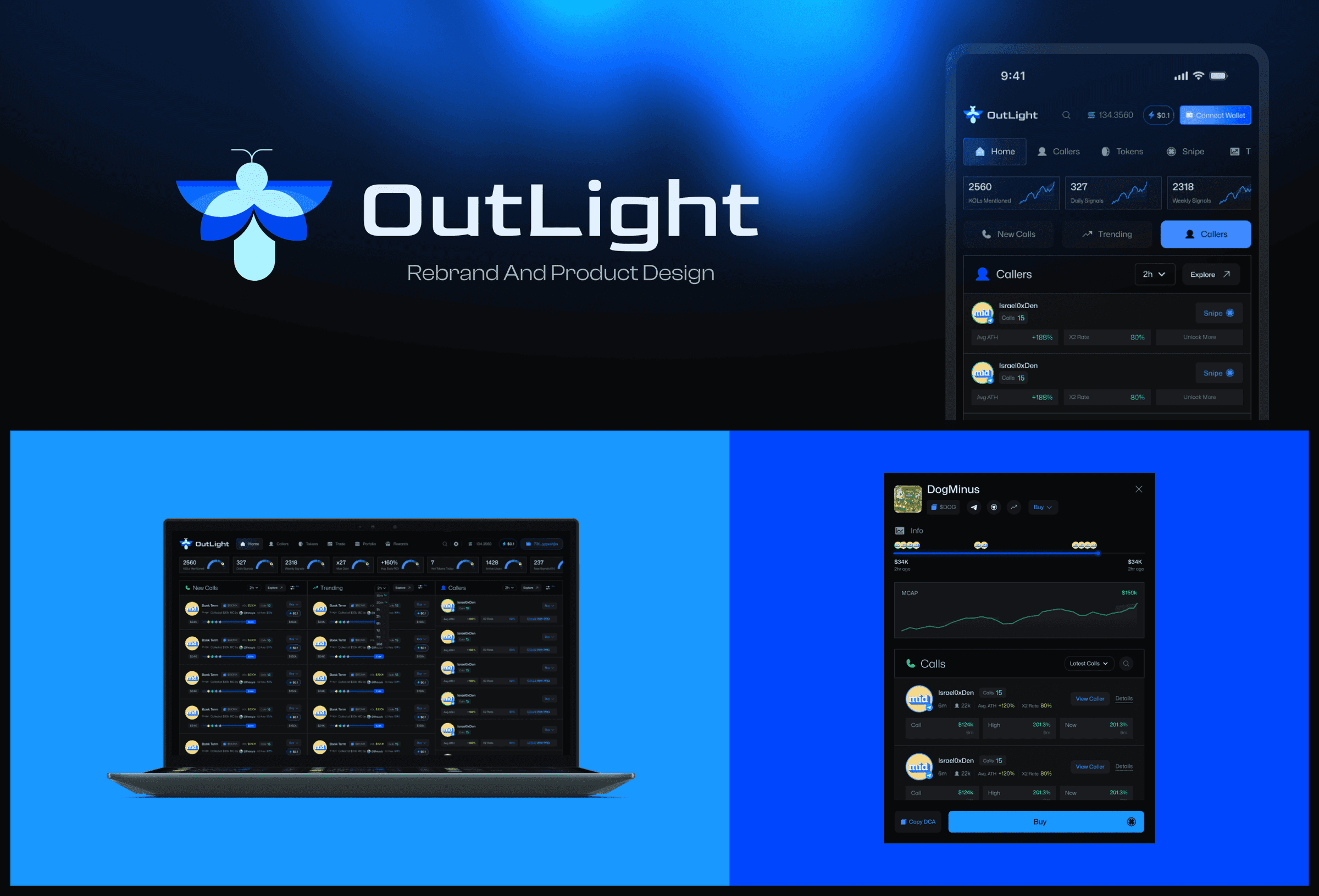 Outlight: A signals platform, designed to be read under pressure.